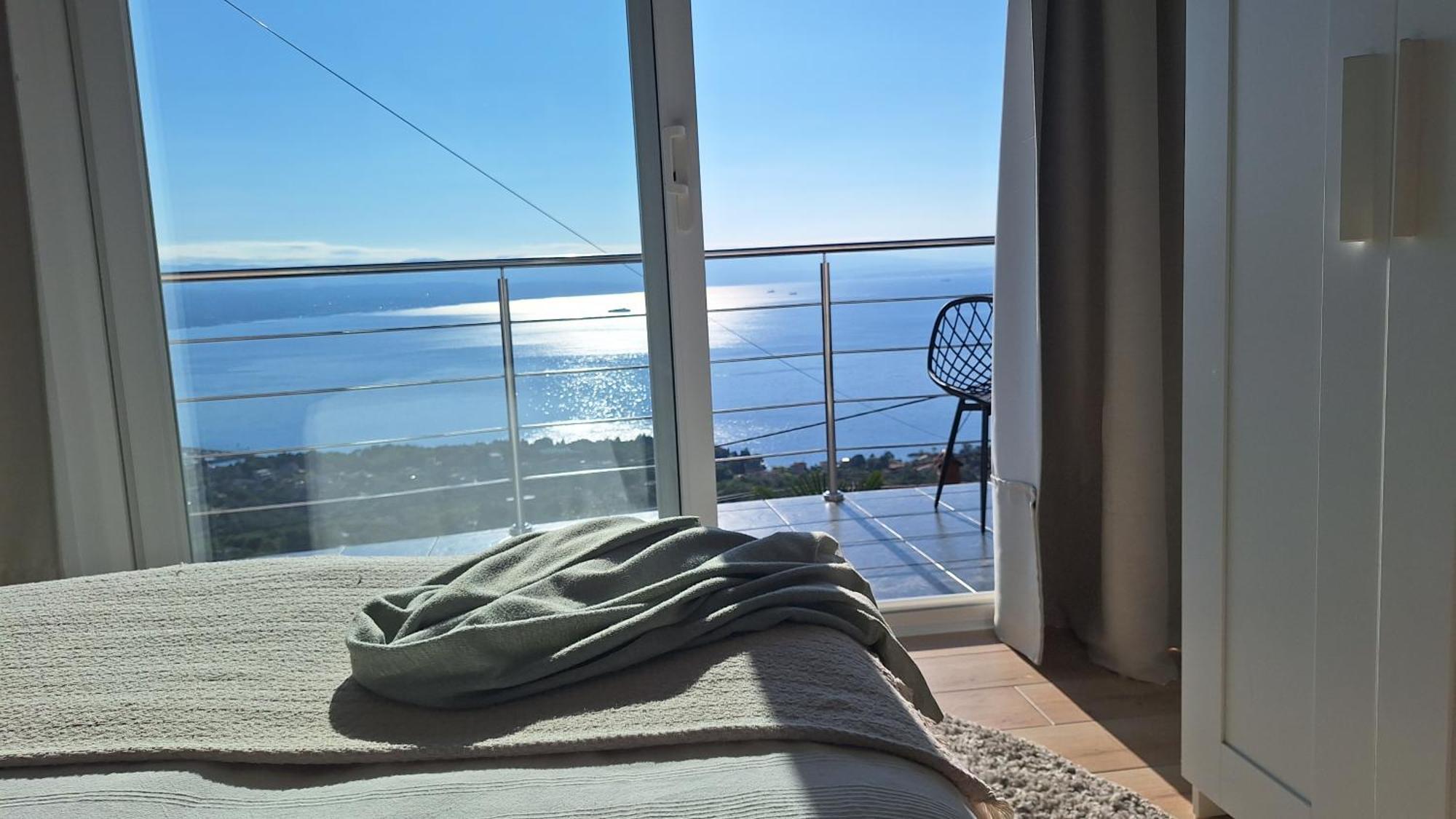 Ferienwohnung Mit 180° Meerblick Dobreć Buitenkant foto